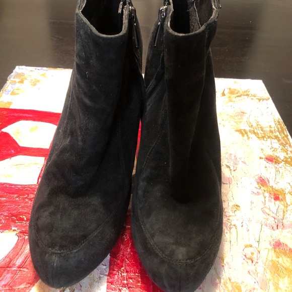 Sam Edelman Suede Booties / Size 10 / 5” platforms - Picture 8 of 13